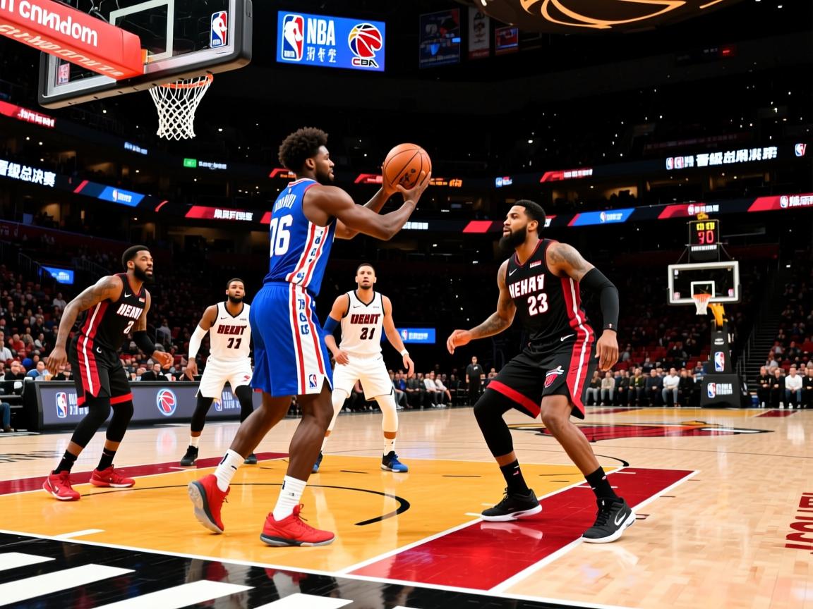 76人队轻取热火,晋级总决赛对阵火箭 第1张